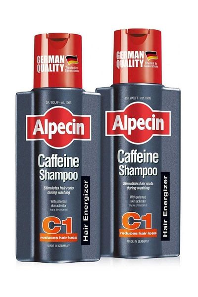 ALPECİN C1 - Caffeinated Anti-Spill Shampoo X2 - Comfortable Cut