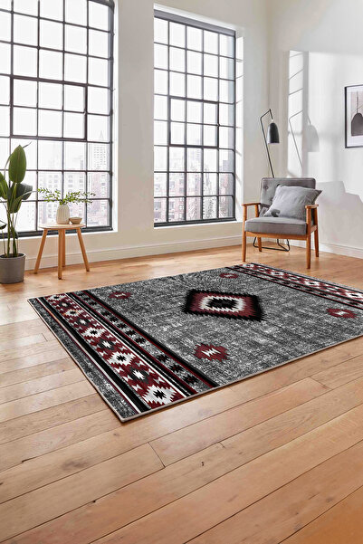 Napoli Home Digital Printed Nordic Classic Motif Washable Non-Slip Runner Kitchen Living Room Carpet