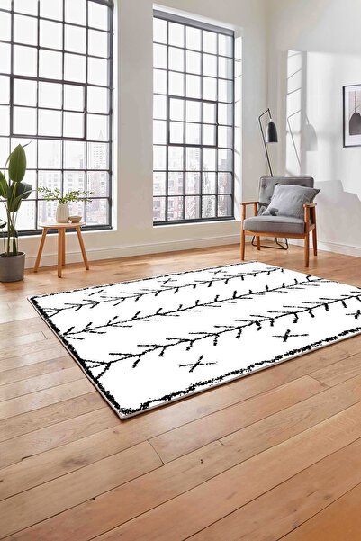 Napoli Home Printed Scandinavian Pattern Ethnic Look Washable Non-Slip Runner Kitchen Living Room Carpet