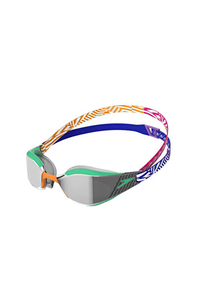 SPEEDO نظارات السباحة فاست سكين هايبر إيليت مير GRN/ORNG للجنسين 8-1281816741