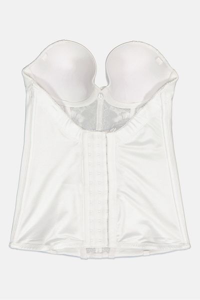 Jezebel Women Seamless Padded Caress Too Bustier, White
