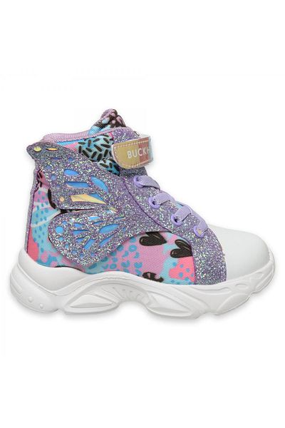 BUCKHEAD Buck4376 Wings High Lilac Girls' Boots