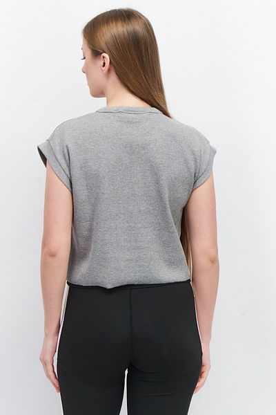 Adidas Originals Women Sportswear Fit Sleeveless Training Top, Grey Combo