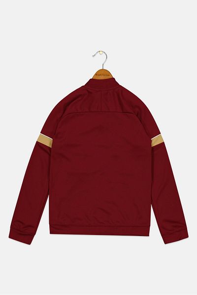 Nike Kids Boy Sportswear Fit Brand Logo Training Jacket, Maroon