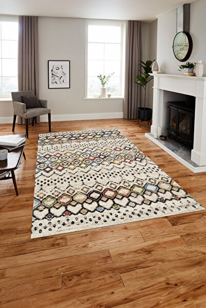 Napoli Home Digital Printed Nordic Motif Washable Non-Slip Runner Kitchen Living Room Carpet