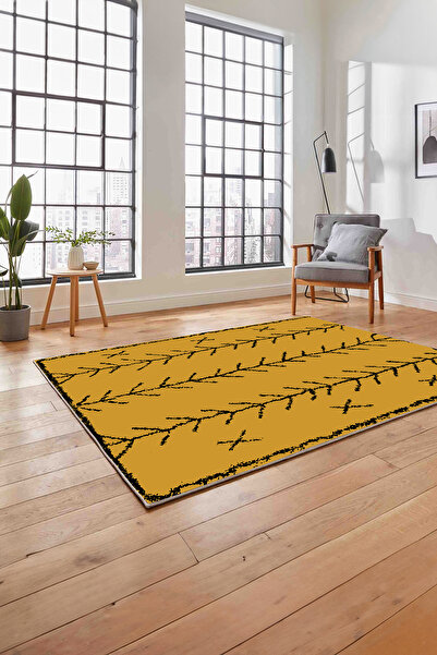 Napoli Home Printed Scandinavian Pattern Ethnic Look Washable Non-Slip Runner Kitchen Living Room Carpet