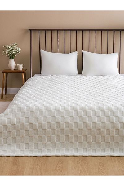 LC Waikiki Pătură dublă cu model LCW 200x220 Cm