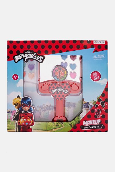 ZAG Heroez Miraculous Kids Girl Makeup Toy Cosmetic, Red