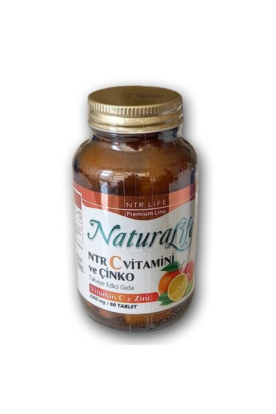 naturalife Natura Life NTR Vitamin C ve Çinko 60 Tablet