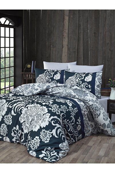 Komfort Home طقم غطاء لحاف ساتان فاخر حصري فردي (CRISTA)