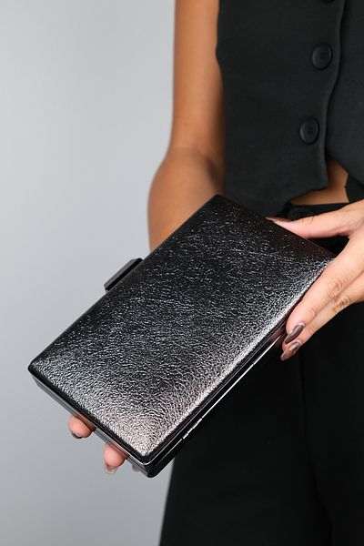 LuviShoes ABLE Platinum Print Damen-Abendtasche