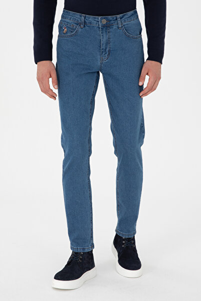 U.S. Polo Assn. Erkek Mavi Jean Pantolon 50298524-DN0022