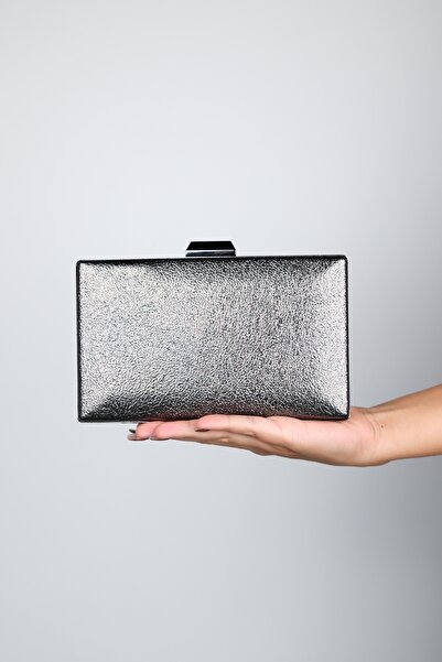 LuviShoes Dámská taška na společenské šaty Able s platinovým potiskem