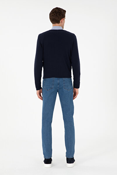 U.S. Polo Assn. Erkek Mavi Jean Pantolon 50298524-DN0022