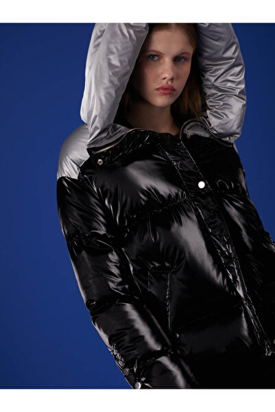 Nocturne Parlak Efektli Şişme Mont