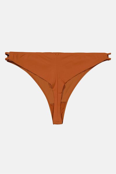 Etam Women Plain Pantie, Brown