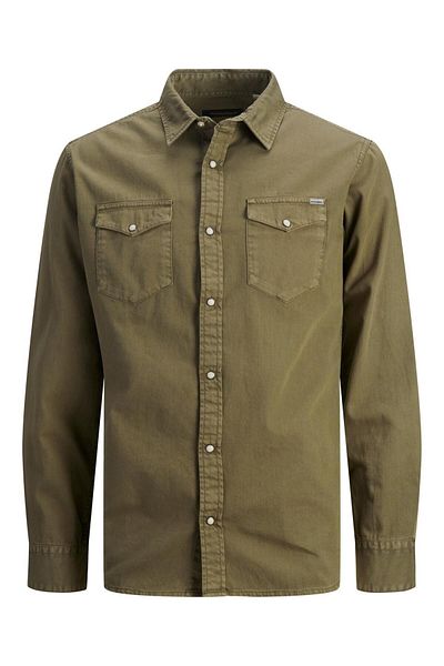 Jack & Jones Jack&jones 12138115 Μακρυμάνικο τζιν πουκάμισο με 2 τσέπες