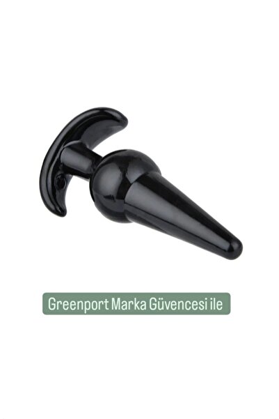 Greenport Anal Tıkaçplug Sıyah Renk Anal Vajina Mastürbatö Fantezi Penis Anal Sex Oyuncak Erotik Shop.