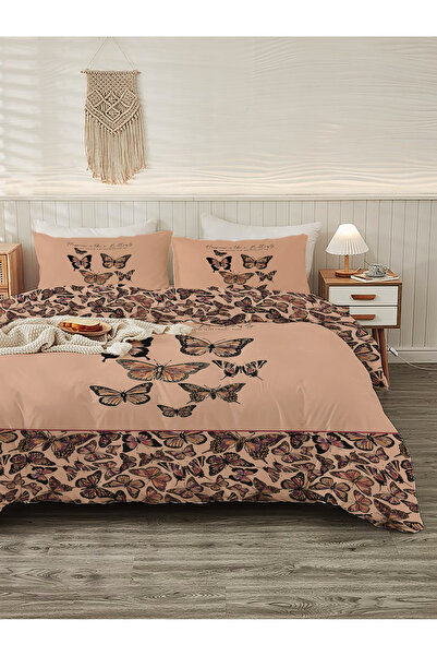 Evmila Модерен комплект спално бельо с принт 200x220 cm 2 броя 50x70 cm