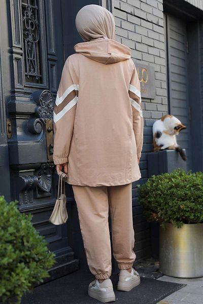 Neva Style Hijab Zippered Biscuit Set of Two - 20135Bs