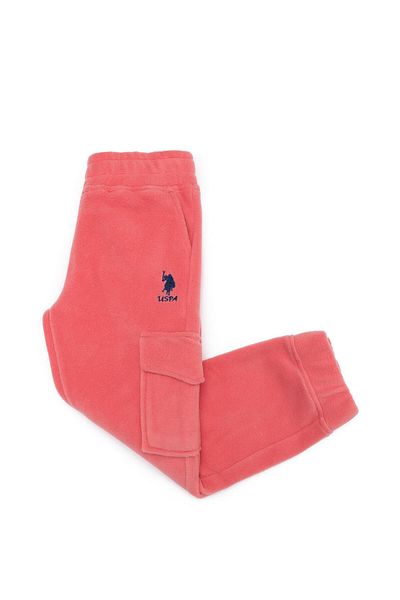 U.S. Polo Assn. Pantaloni roșii tricotati pentru fete