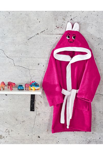 Komfort Home Kapucnis 100% pamut gyerek fürdőköpeny