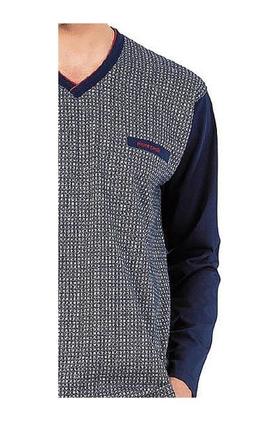 Pierre Cardin PİERRE CARDİN Σετ Πυτζάμες Βαμβακερές Χτενές 6058