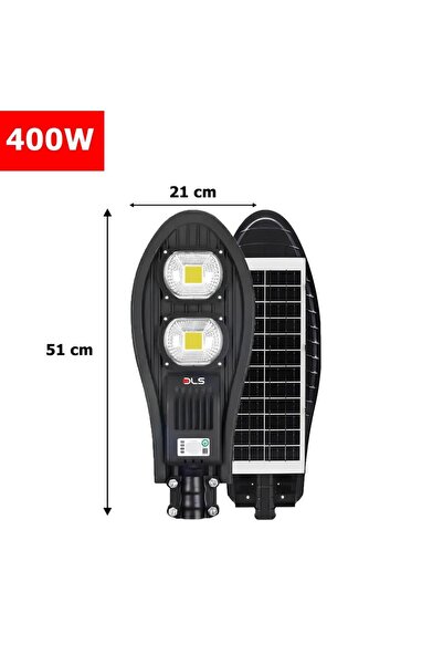 DLS 664-ST400 Solar 400 DLS Güneş Enerjili  Bahçe Çevre  Lambası