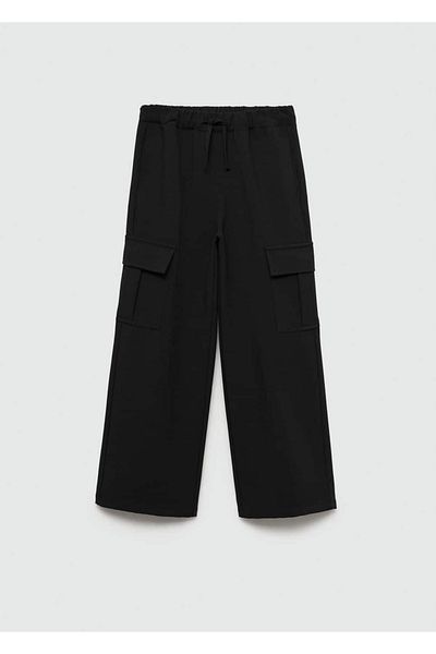 MANGO Kids Draped Cargo Pants