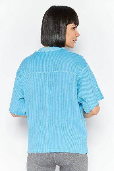 Reebok Women Sportswear Fit Training T-Shirt, Blue