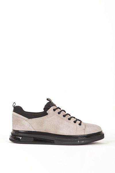 MARCOMEN Ανδρικά γκρι Comfort Casual παπούτσια - Real Leather Mc 18366