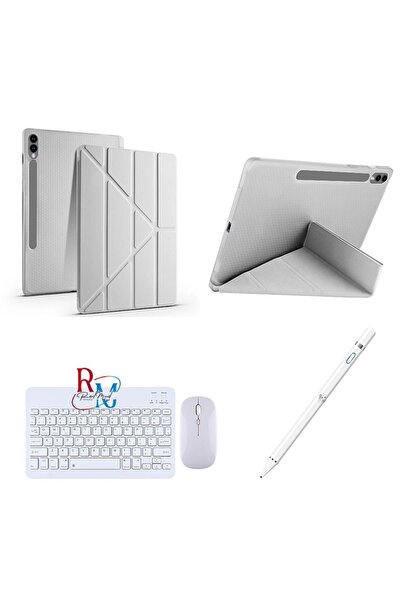 redmud teknoloji Samsung Galaxy Tab S10 Plus 12.4 inç Uyumlu Standlı Kılıf Do...
