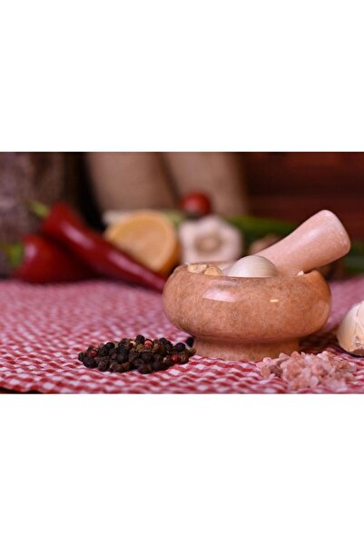 Bambum Taşev T1131 Tero Mermer Havan Sarı