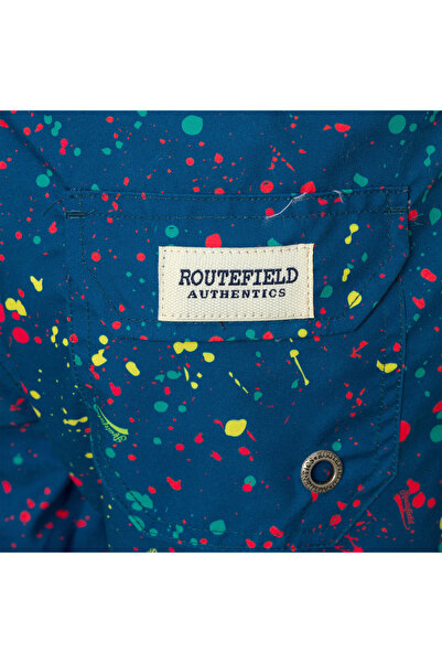 ROUTEFIELD Volykids Boy's Volley Short ΑΝΔΡΙΚΟ ΠΑΙΔΙΚΟ ΒΟΛΑΚΙΟ ΚΟΝΤΟ RFKVOLY23