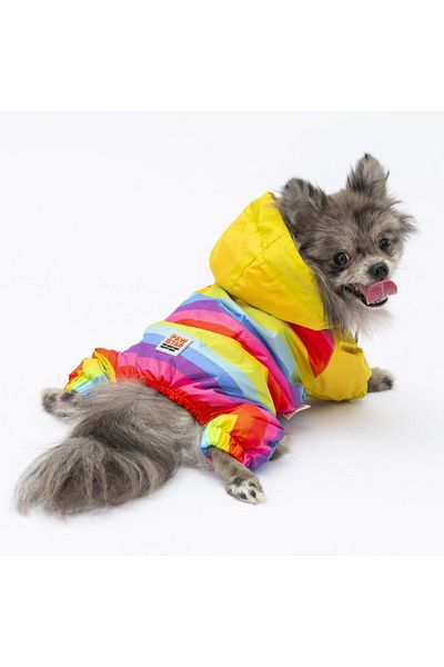 Pawstar Peru Dog Jumpsuit Raincoat Dog Raincoat Dog Outfit Dog Dress
