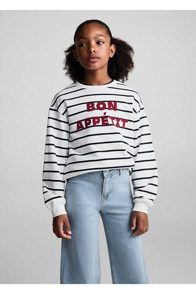 MANGO Kids Jeans with seamless culotte on the legs