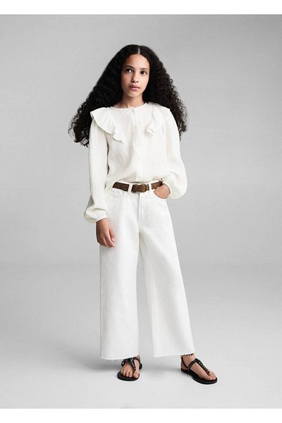 MANGO Kids Μπλούζα Bamboo Cotton