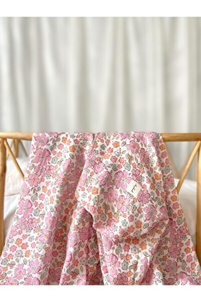 Zezig بطانية موسلين بنفسجية أرجوانية