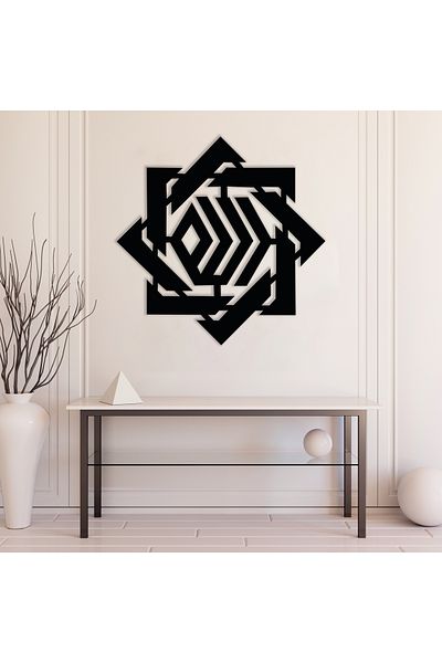 DECOVIENO God Table Design Wall Table, Home Office Wall Frame (60 cm X 60 cm)