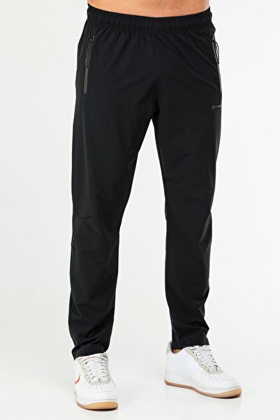 speedlife Black Regular Straight Leg Large Size Men's Tracksuit Bottom Xd0404