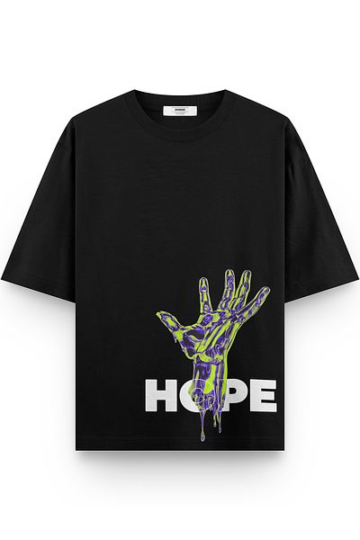 Overoz Μπλουζάκι 1201 Hope Pillar Uniform Half Oversize