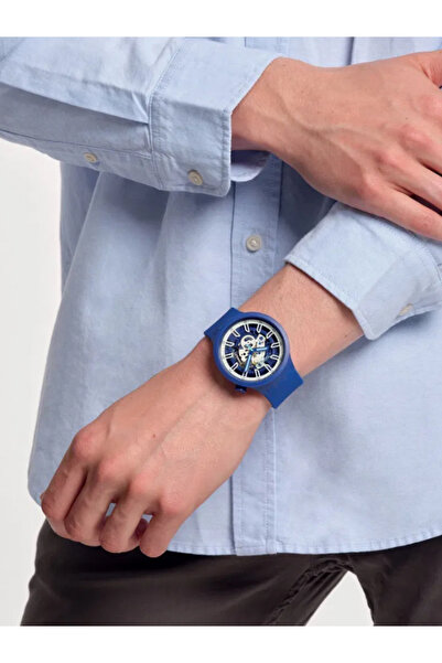 Swatch Sb01n102 I Blue Kol Saati