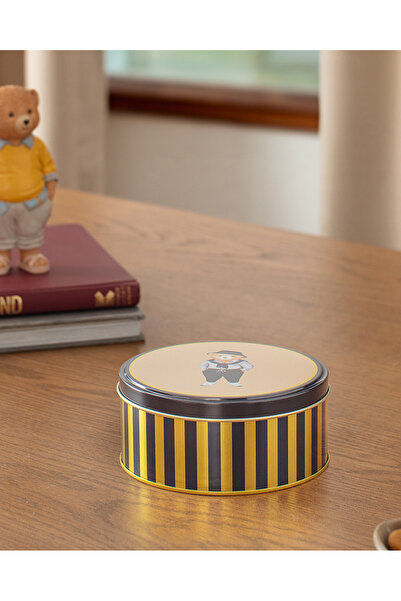 Madame Coco بيلي صندوق معدني دائري صغير