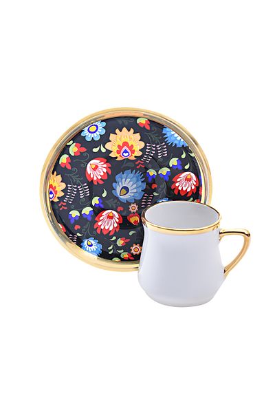 Glore 6-Piece Tuana Turkish Coffee Cup