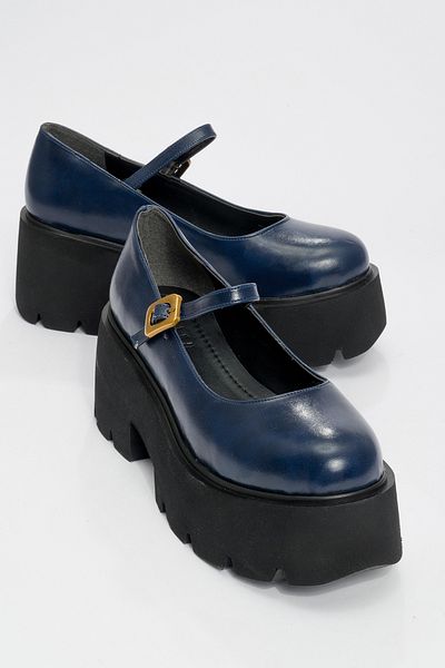 LuviShoes LINLEY Laci Skin Damen-Freizeitschuhe mit dicken Sohlen