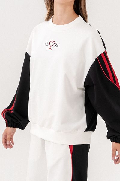 HAUSEkids Regnum Nova 9-15 Years Σετ αθλητικές φόρμες για κορίτσια - Εκρού/Μαύρο