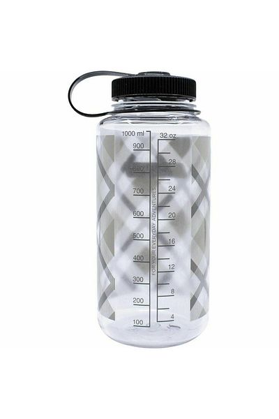 NALGENE 32 oz Beige Plaid Flask