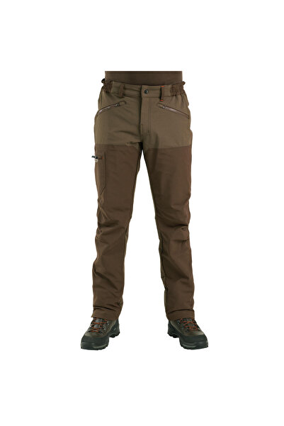 Decathlon Solognac Avcı Taktik Pantolon - Avcılık ve Doğa Gözlemi - Kahverengi - Renfort 500