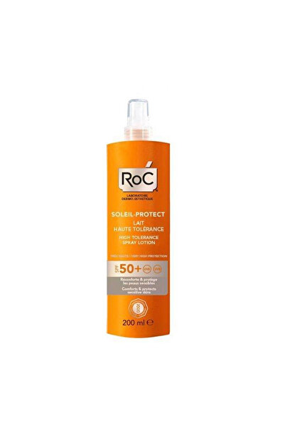 Roc Soleil Protect Hassas Ciltler Için Güneş Korumalı Vücut Spreyi Spf 50 200 ml