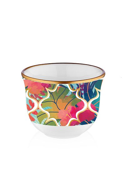 Koleksiyon1 Collection Gawa Coffee St 6 Piece Amazon Tropic Pr